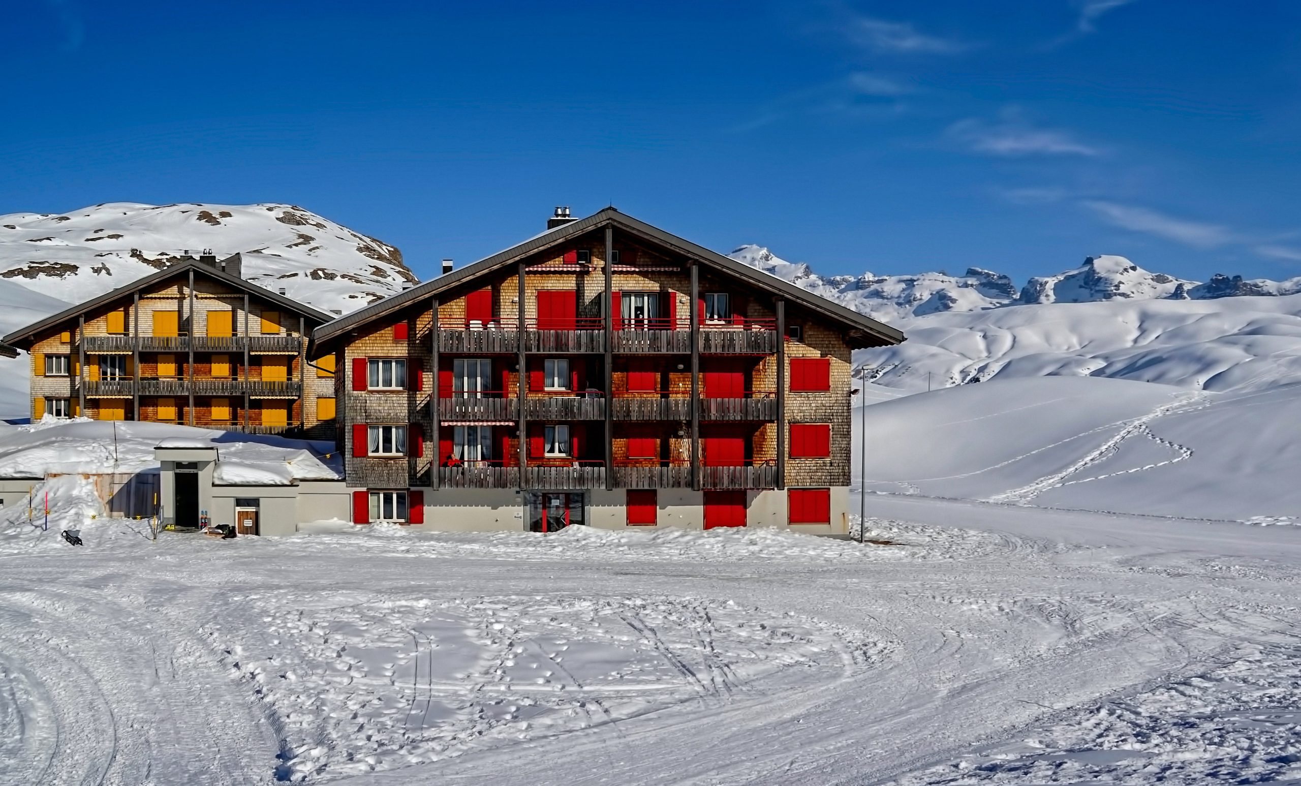 bien immobilier sur les pistes de ski