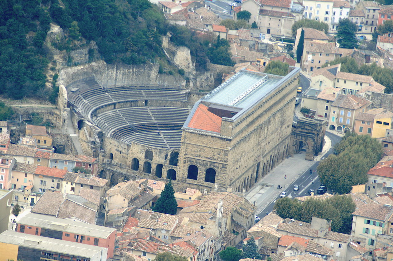 vue du théâtre antique d'Orange